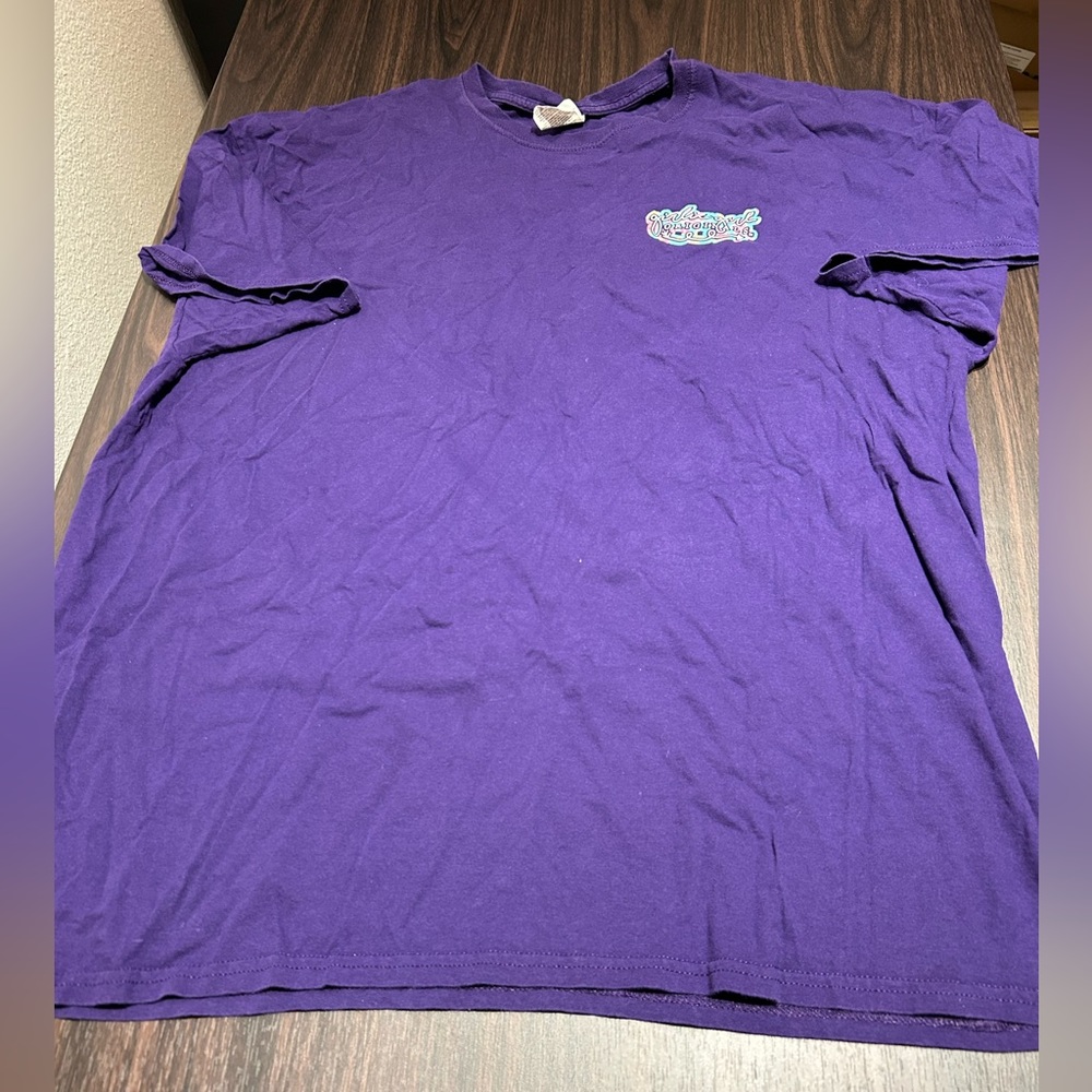 Women’s girlie girl originals purple shirt size 2xl